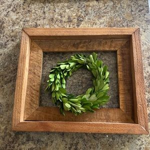 Farmhouse Rustic frame wreath